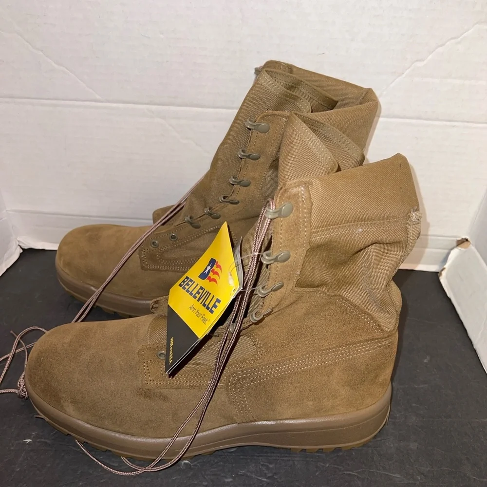 BELLEVILLE C390 HOT WEATHER USA-MADE COMBAT MILITARY BOOTS - 14.5 R -